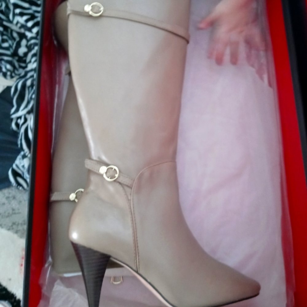 BCBG Leather Day Boots